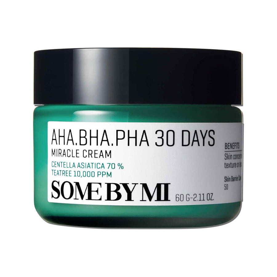 SOME BY MI AHA BHA PHA 30 Day Miracle Cream - Peaches&Creme Shop Korean Skincare Malta