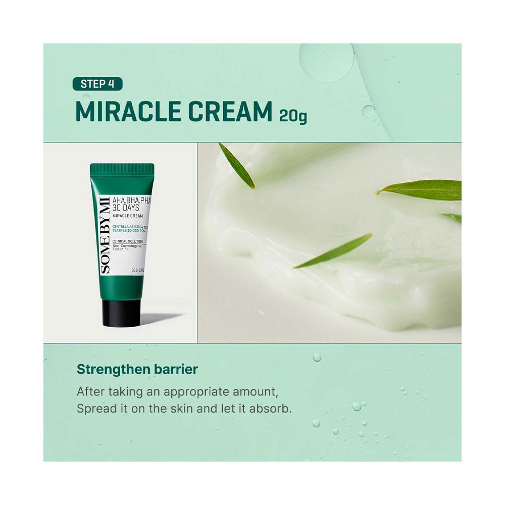 SOME BY MI AHA BHA PHA 30 Days Miracle Starter Kit - Peaches&Creme Shop Korean Skincare Malta