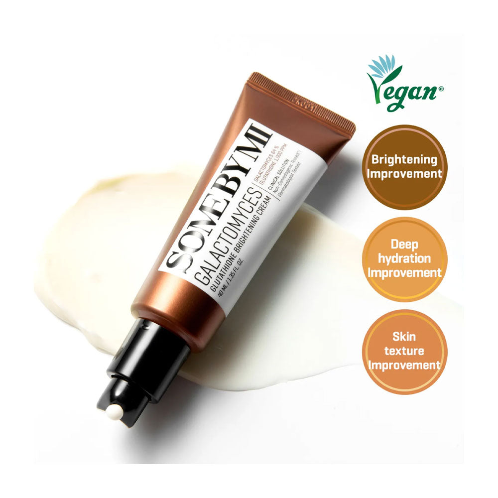 SOME BY MI Galactomyces Glutathione Brightening Cream - Peaches&Creme Shop Korean Skincare Malta