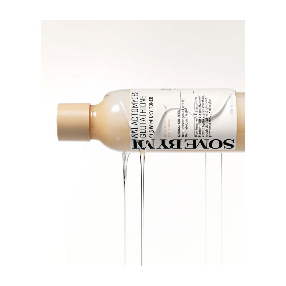 SOME BY MI Galactomyces Glutathione Glow Milky Toner - Peaches&Creme Shop Korean Skincare Malta