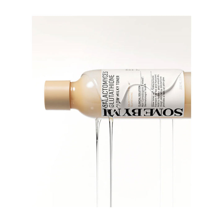 SOME BY MI Galactomyces Glutathione Glow Milky Toner - Peaches&Creme Shop Korean Skincare Malta