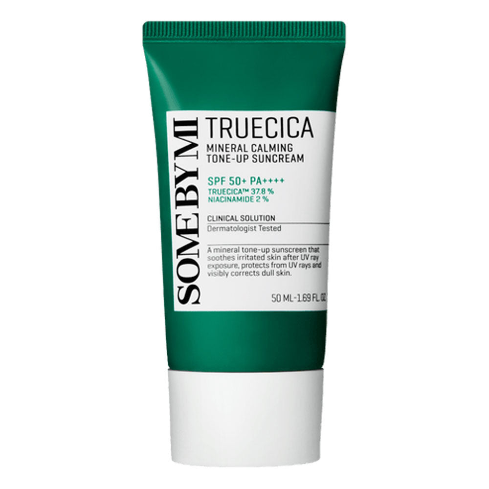 Some By Mi Truecica Mineral Calming Tone-Up Suncream - Peaches&Creme Shop Korean Skincare Malta