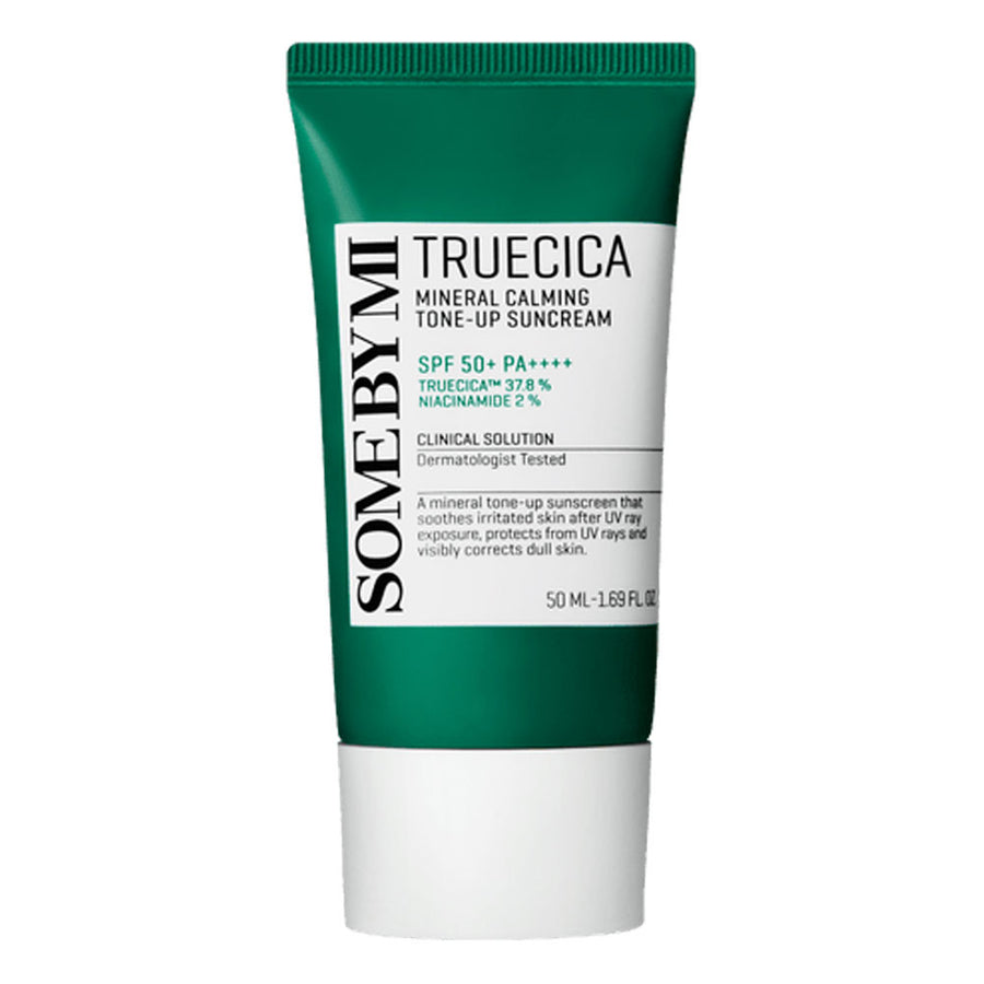 Some By Mi Truecica Mineral Calming Tone-Up Suncream - Peaches&Creme Shop Korean Skincare Malta