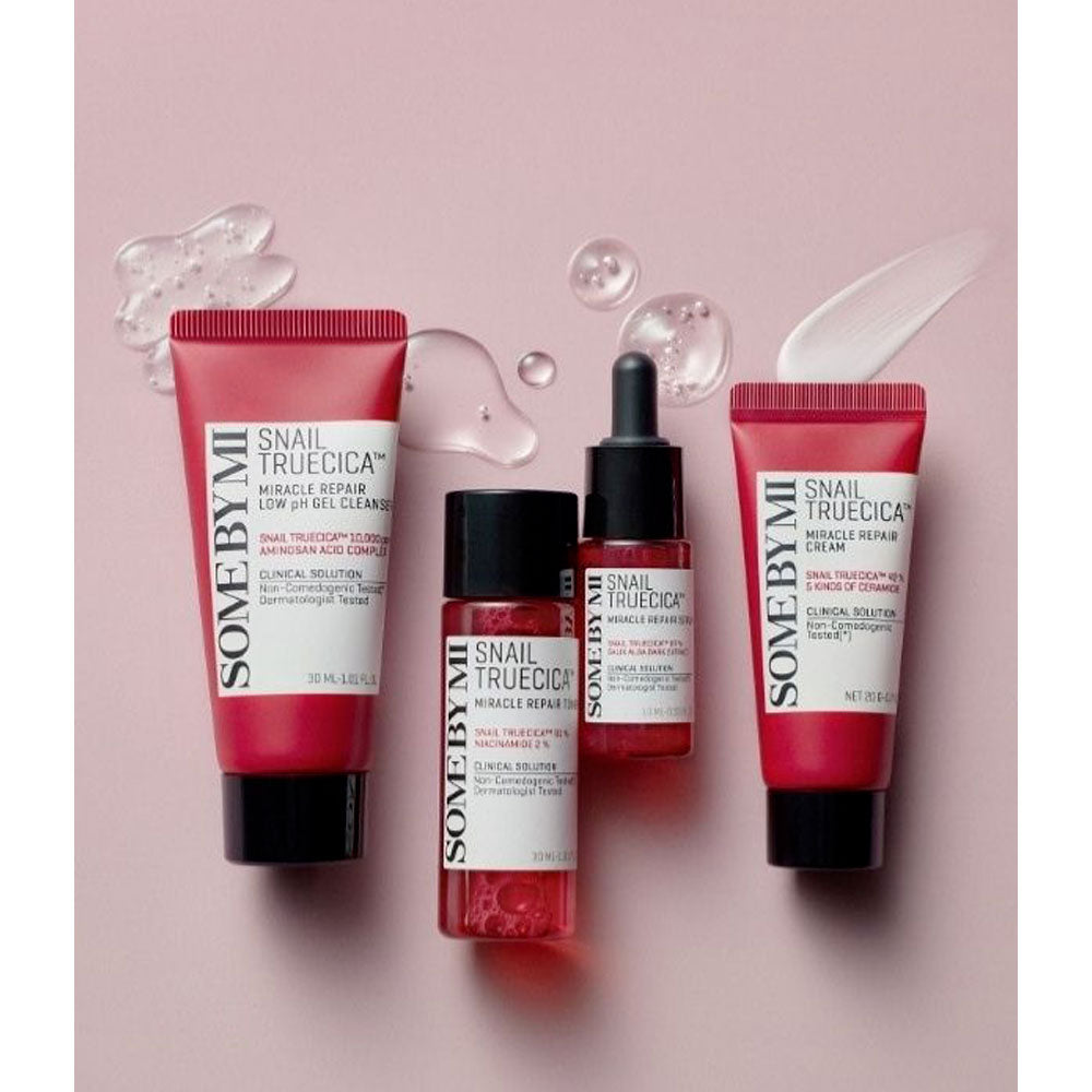 Some by Mi Snail Truecica Miracle Repair Starter Kit - Peaches&Creme Shop Korean Skincare Malta