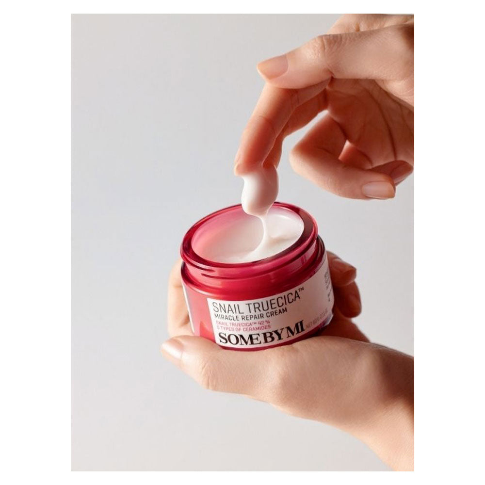 Some by Mi Snail TureCICA Miracle Repair Cream - Peaches&Creme Shop Korean Skincare Malta