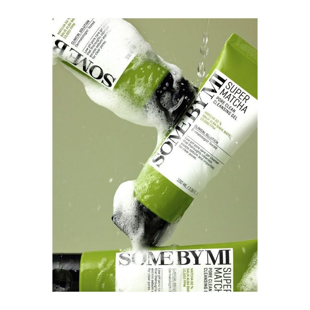 Some by Mi Super Matcha Pore Clean Cleansing Gel - Peaches&Creme Shop Korean Skincare Malta