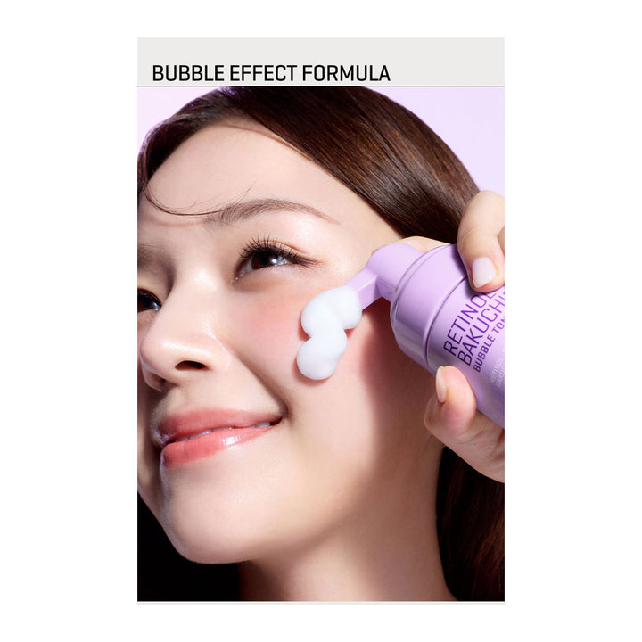 SOME BY MI Retinol Bakuchiol Bubble Toner - Peaches&Creme Shop Korean Skincare Malta