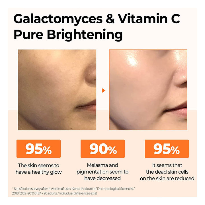 Some by Mi Galactomyces Pure Vitamin C Glow Serum - Peaches&Crème K-Beauty and Skincare