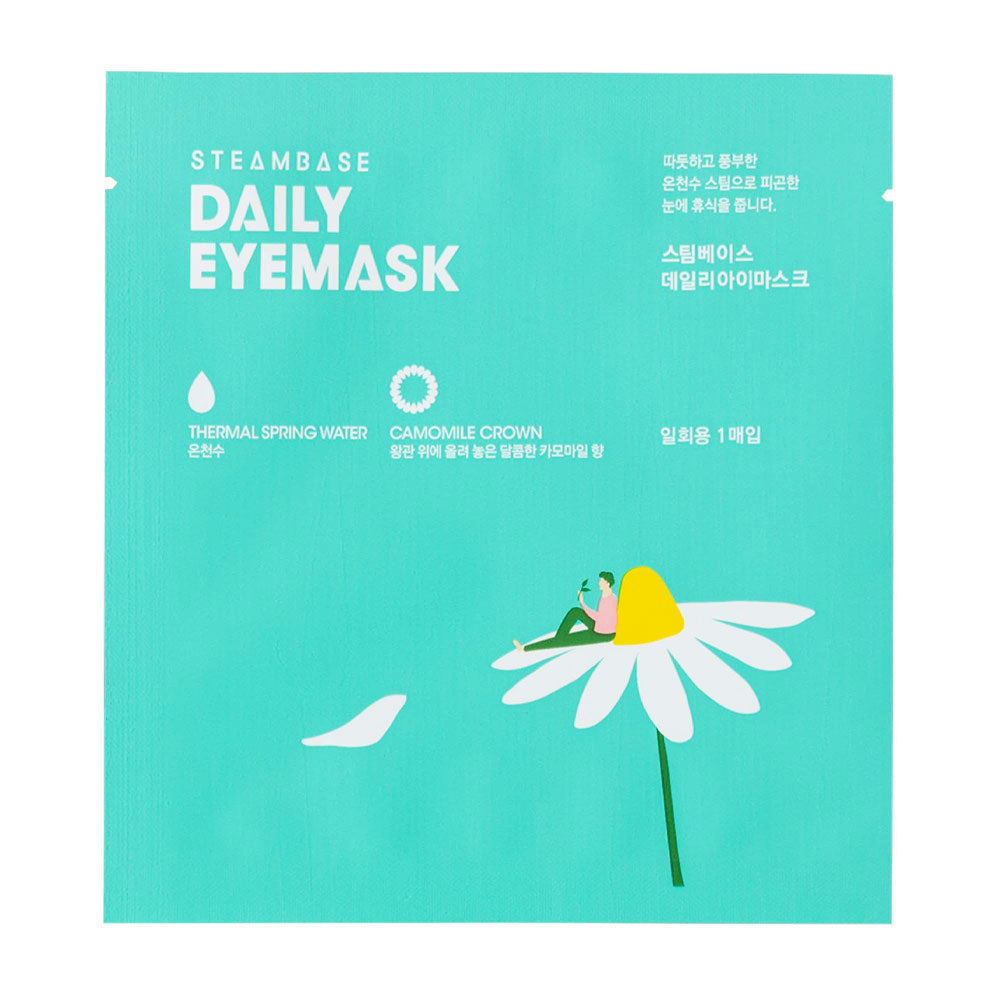 STEAMBASE Daily Eyemask Camomile Crown - Peaches&Creme Shop Korean Skincare Malta