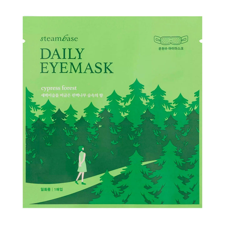 STEAMBASE Daily Eyemask Cypress Forest - Peaches&Creme Shop Korean Skincare Malta