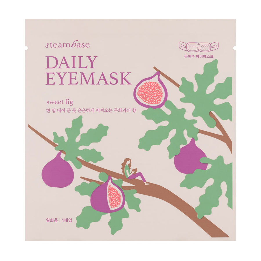 STEAMBASE Daily Eyemask Sweet Fig - Peaches&Creme Shop Korean Skincare Malta