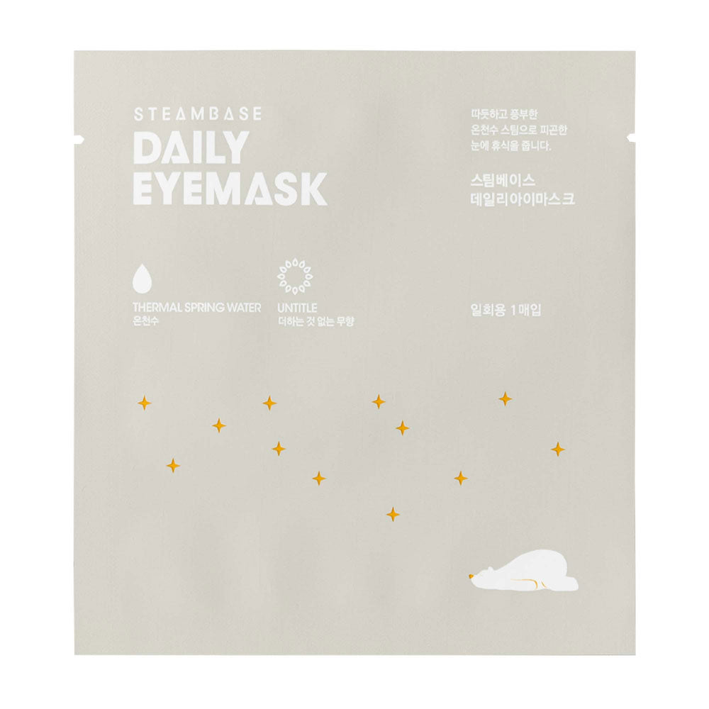 STEAMBASE Daily Eyemask Untitle - Peaches&Creme Shop Korean Skincare Malta