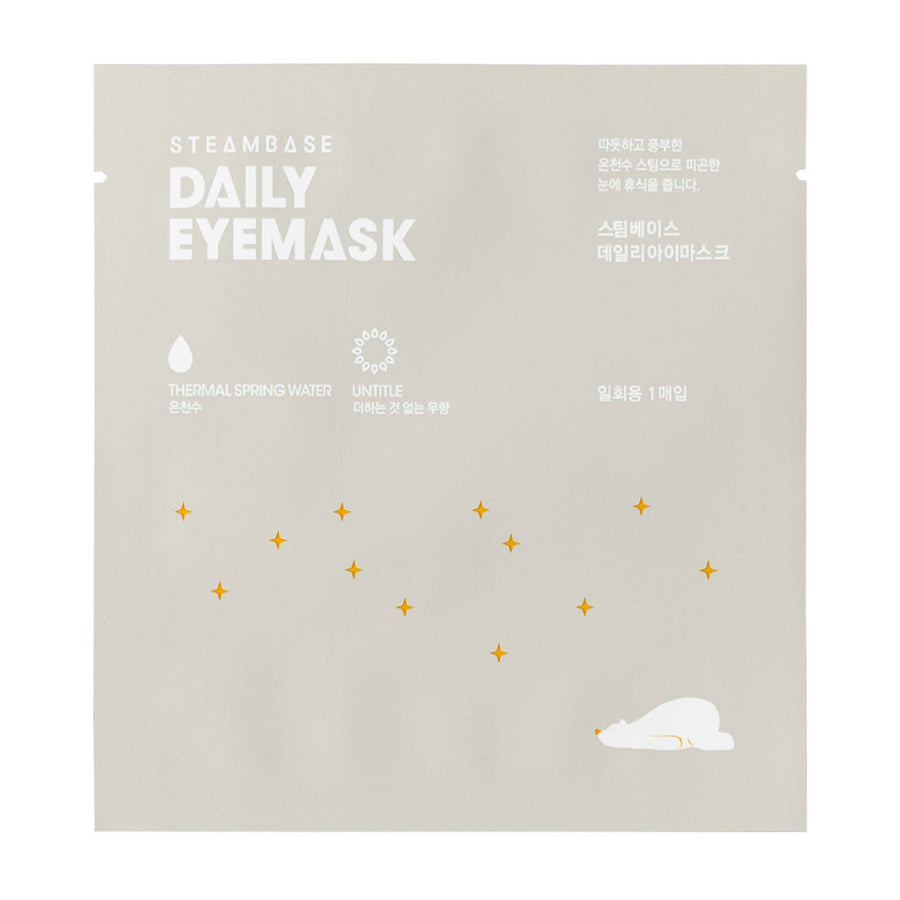 STEAMBASE Daily Eyemask Untitle - Peaches&Creme Shop Korean Skincare Malta