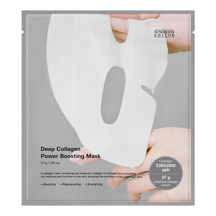 SUNGBOON EDITOR Deep Collagen Power Boosting Mask - Peaches&Creme Shop Korean Skincare Malta