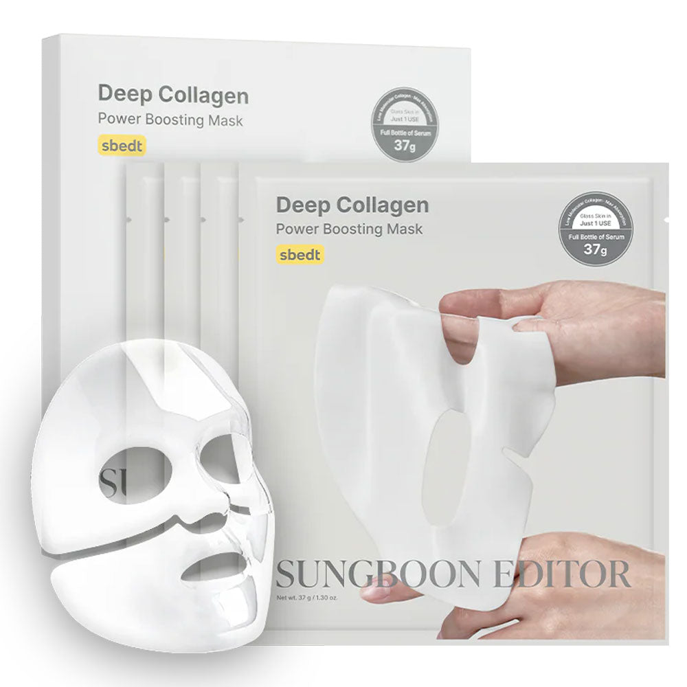 SUNGBOON EDITOR Deep Collagen Power Boosting Mask - Peaches&Creme Shop Korean Skincare Malta