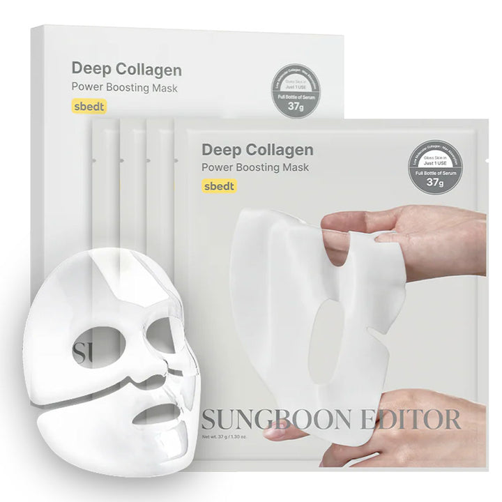 SUNGBOON EDITOR Deep Collagen Power Boosting Mask - Peaches&Creme Shop Korean Skincare Malta