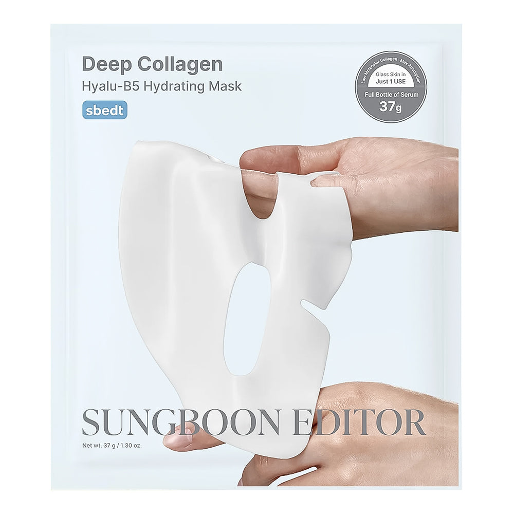 SUNGBOON EDITOR Deep Collagen Hyalu-B5 Hydrating Mask - Peaches&amp;Creme Shop Korean Skincare Malta