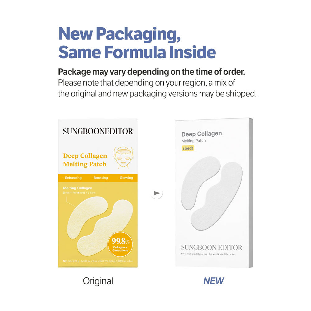 SUNGBOON EDITOR Deep Collagen Melting Patch - Peaches&Creme Shop Korean Skincare Malta