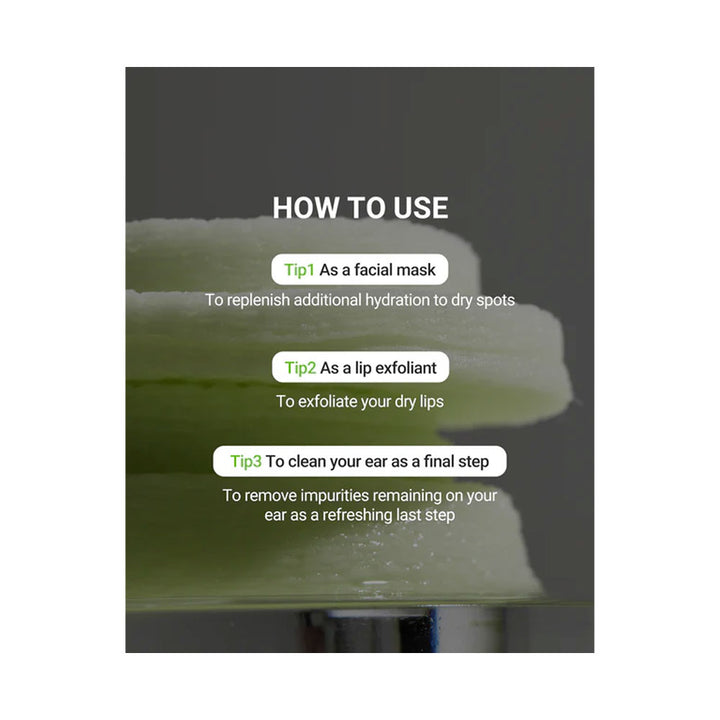 SUNGBOON EDITOR Green Tomato Pore Peeling Jumbo Pad - Peaches&Creme Shop Korean Skincare Malta