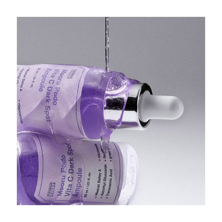 SUNGBOON EDITOR Meoru Podo Vita C Dark Spot Ampoule - Peaches&Creme Shop Korean Skincare Malta