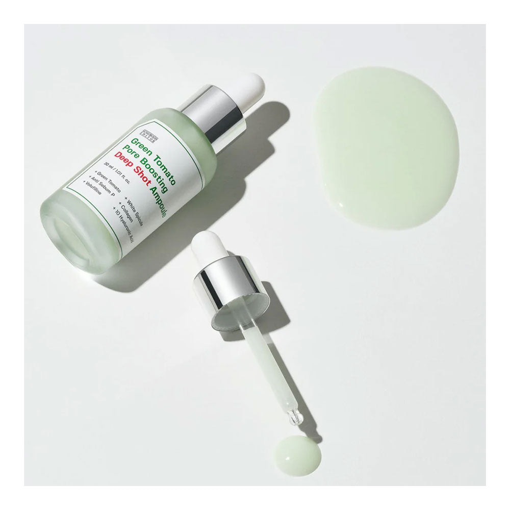 SUNGBOON EDITOR Green Tomato Pore Boosting Deep Shot Ampoule - Peaches&Creme Shop Korean Skincare Malta