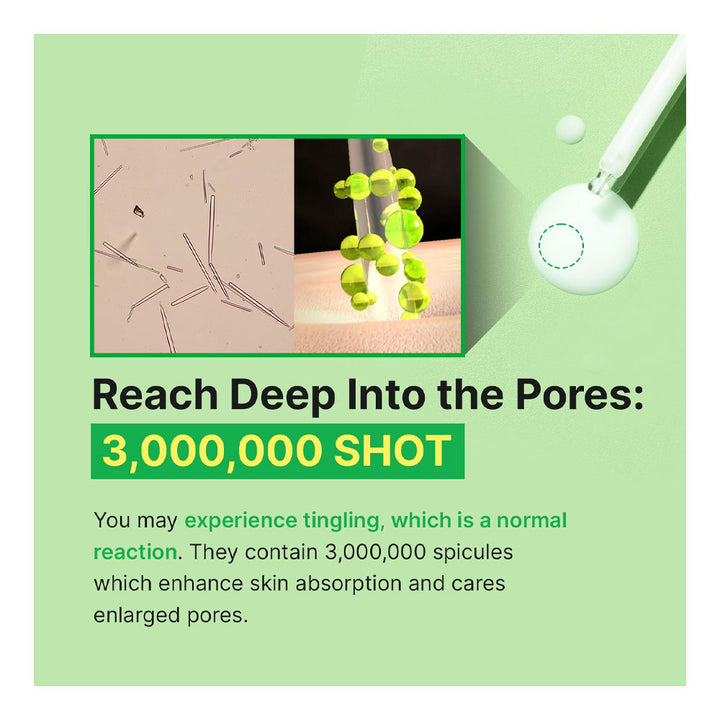 SUNGBOON EDITOR Green Tomato Pore Boosting Deep Shot Ampoule - Peaches&Creme Shop Korean Skincare Malta