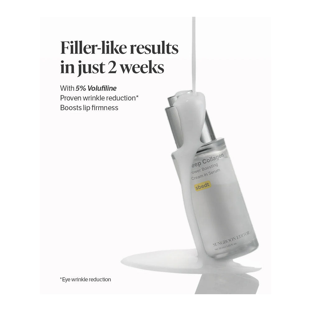 SUNGBOON EDITOR Deep Collagen Cream In Serum - Peaches&Creme Shop Korean Skincare Malta
