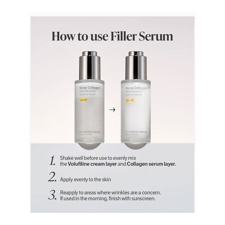 SUNGBOON EDITOR Deep Collagen Cream In Serum - Peaches&Creme Shop Korean Skincare Malta