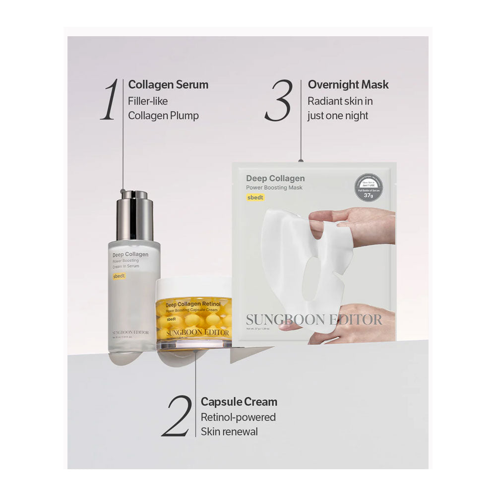 SUNGBOON EDITOR Deep Collagen Cream In Serum - Peaches&Creme Shop Korean Skincare Malta