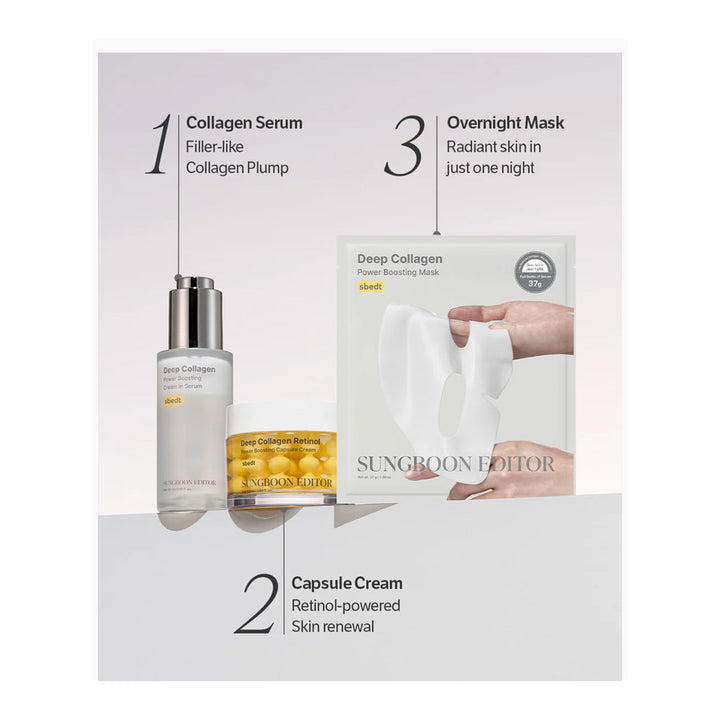 SUNGBOON EDITOR Deep Collagen Cream In Serum - Peaches&Creme Shop Korean Skincare Malta