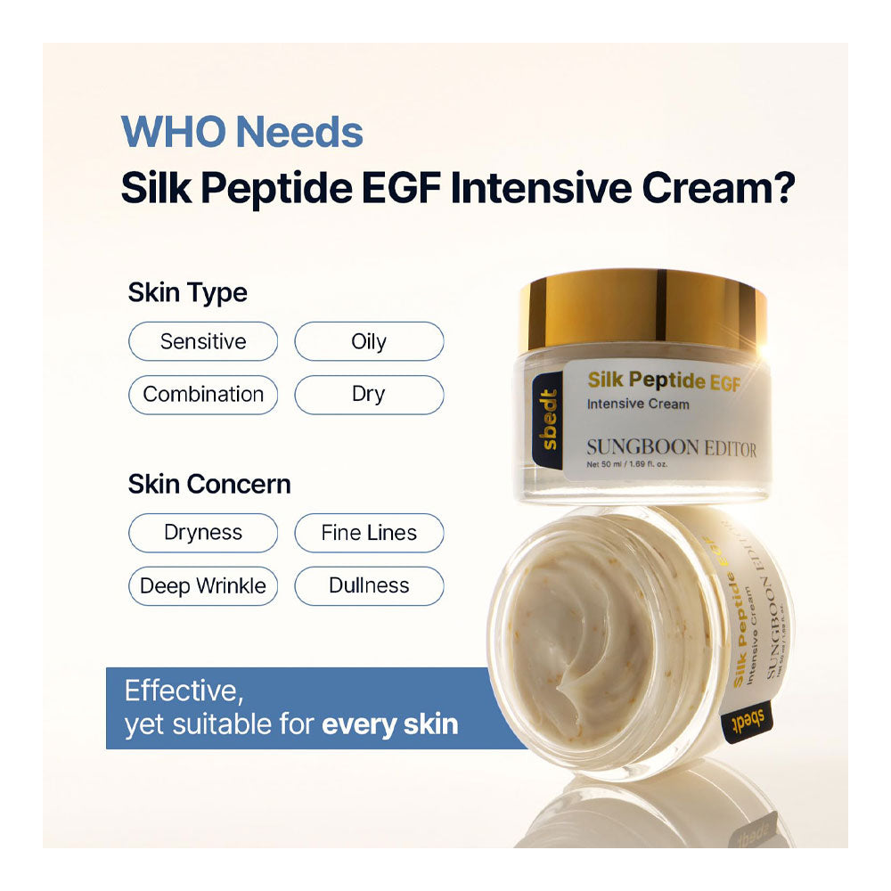 Silk Peptide EGF Intensive Cream