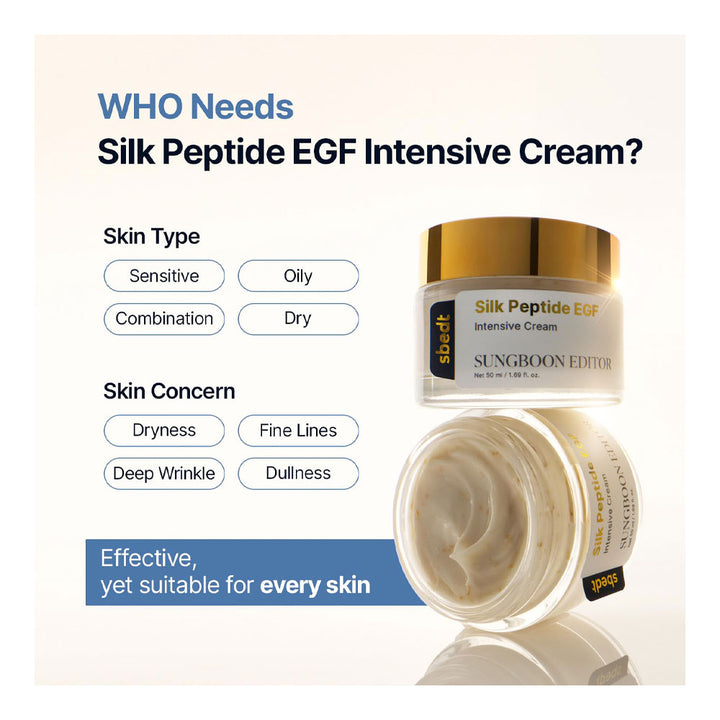 Silk Peptide EGF Intensive Cream
