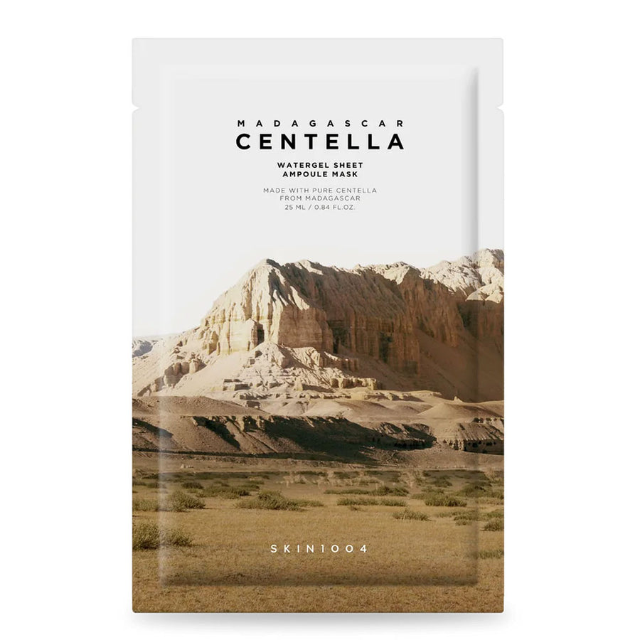 Skin1004 Madagascar Centella Watergel Sheet Ampoule Mask - Peaches&Creme Shop Korean Skincare Malta