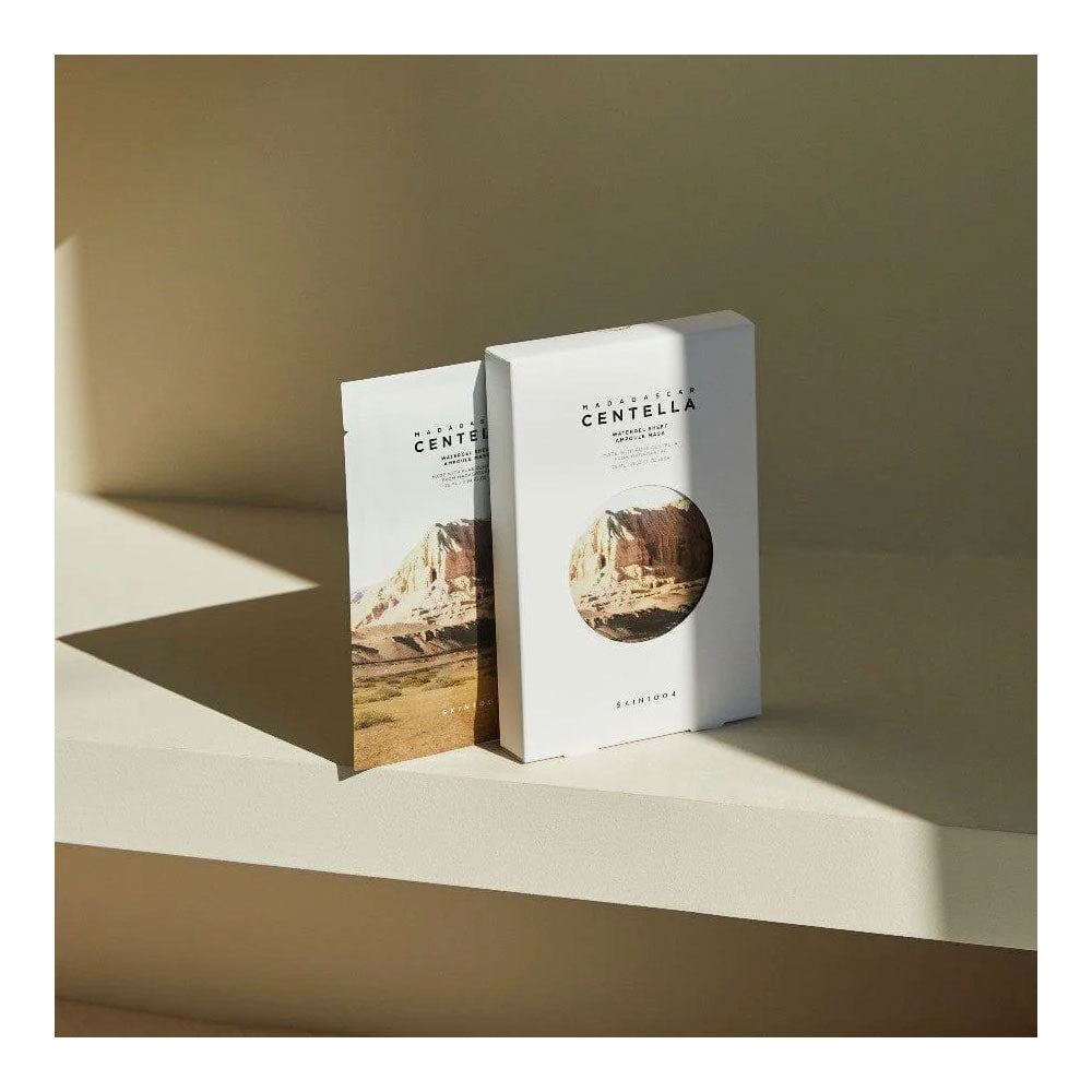 Skin1004 Madagascar Centella Watergel Sheet Ampoule Mask - Peaches&Creme Shop Korean Skincare Malta