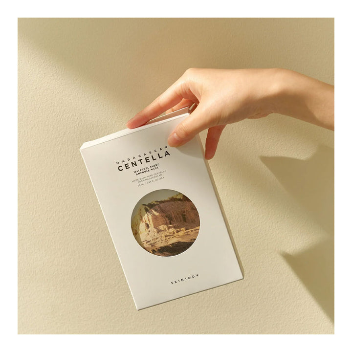 Skin1004 Madagascar Centella Watergel Sheet Ampoule Mask - Peaches&Creme Shop Korean Skincare Malta
