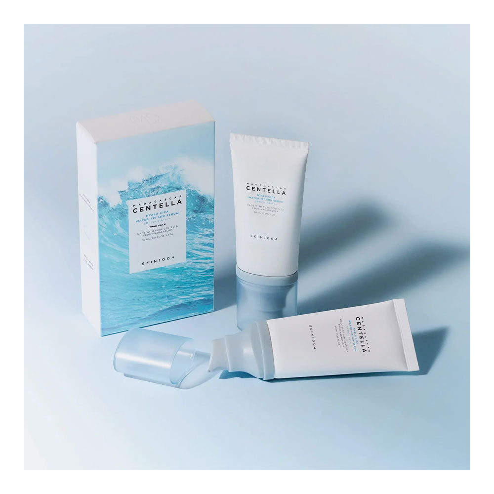 SKIN1004 Madagascar Centella Hyalu-Cica Water-Fit Sun Serum - Peaches&Creme Shop Korean Skincare Malta