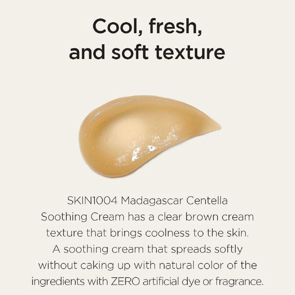 SKIN1004 Madagascar Centella Soothing Cream - Peaches&Creme Shop Korean Skincare Malta