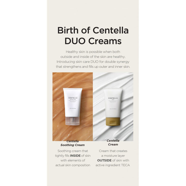 SKIN1004 Madagascar Centella Soothing Cream - Peaches&Creme Shop Korean Skincare Malta