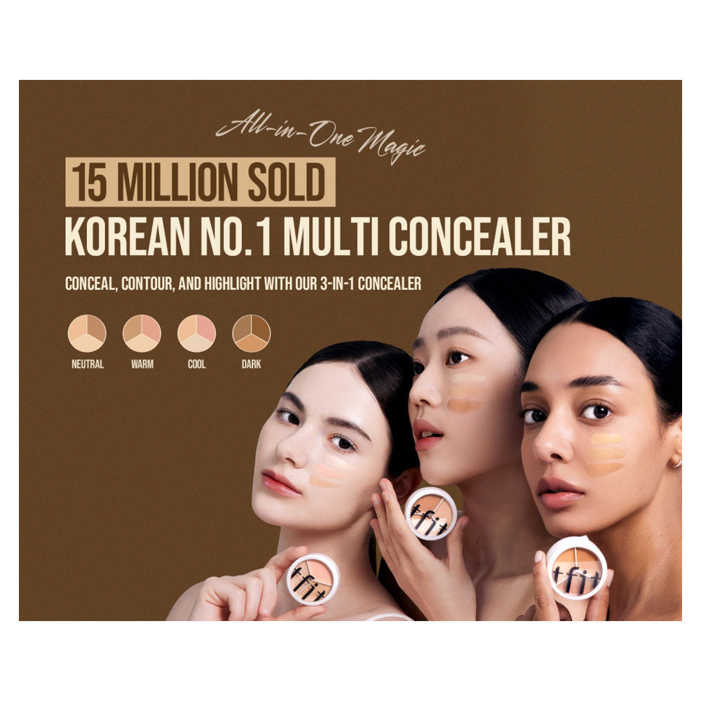 TFIT Cover Up Pro Concealer - Peaches&Creme Korean Shop Skincare Malta