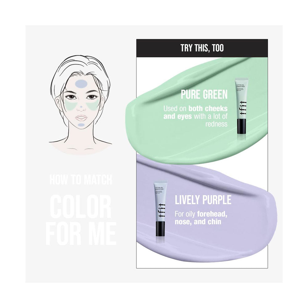 TFIT Cotton Veil Makeup Base - Peaches&Creme Shop Korean Skincare Malta
