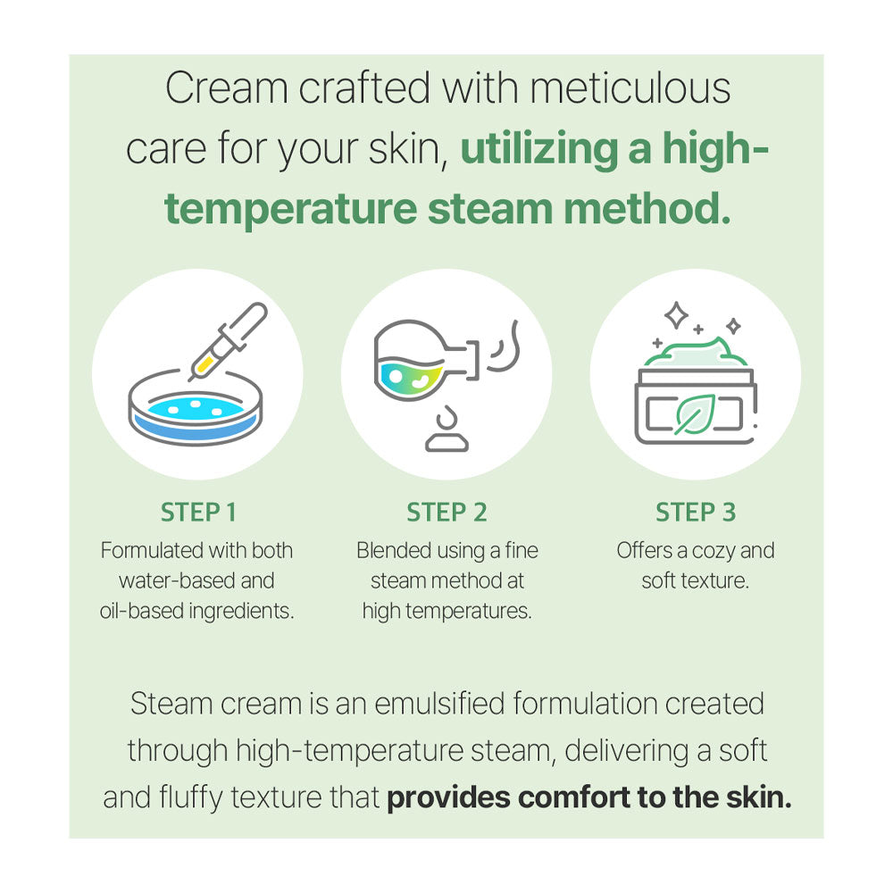 THE SAEM Care Plus Artemisia Steam Cream - Peaches&Creme Shop Korean Skincare Malta