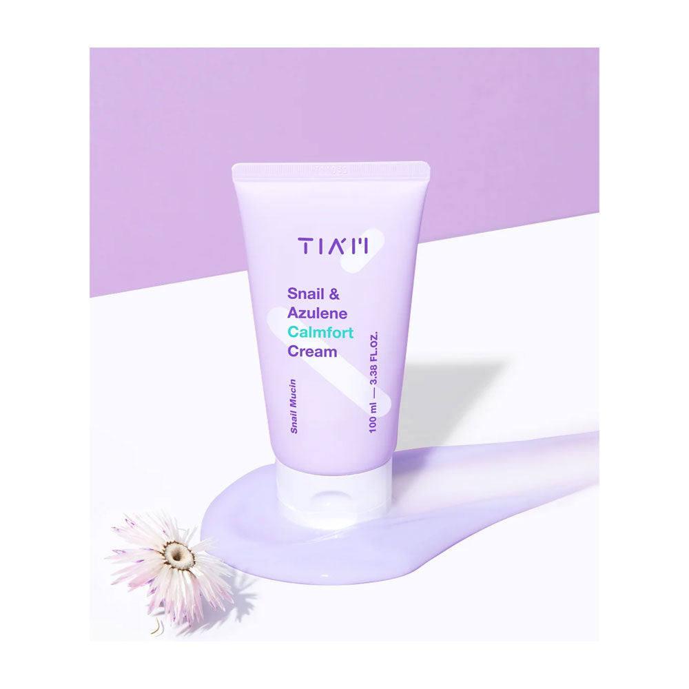 TIA'M Snail & Azulene Calmfort Cream - Peaches&Creme Shop Korean Skincare Malta