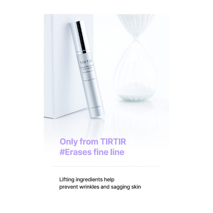 TIRTIR Collagen Lifting Eye Cream - Peaches&Creme Shop Korean Skincare Malta