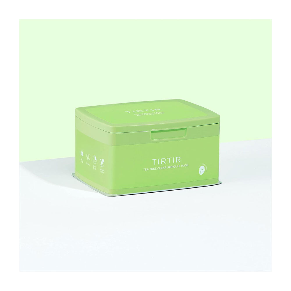 TIRTIR Tea Tree Clear Ampoule Mask  - Peaches&Creme Shop Korean Skincare Malta