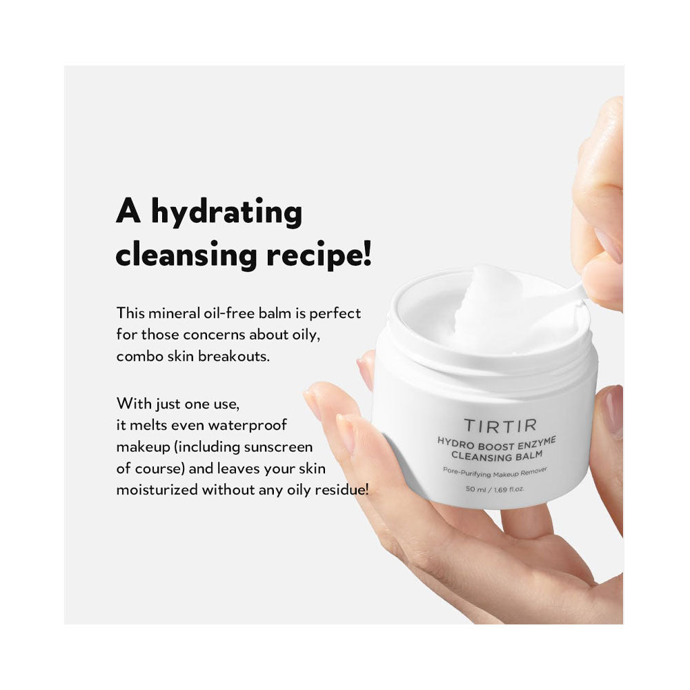 TIRTIR Hydro Boost Enzyme Cleansing Balm - Peaches&Creme Shop Korean Skincare Malta