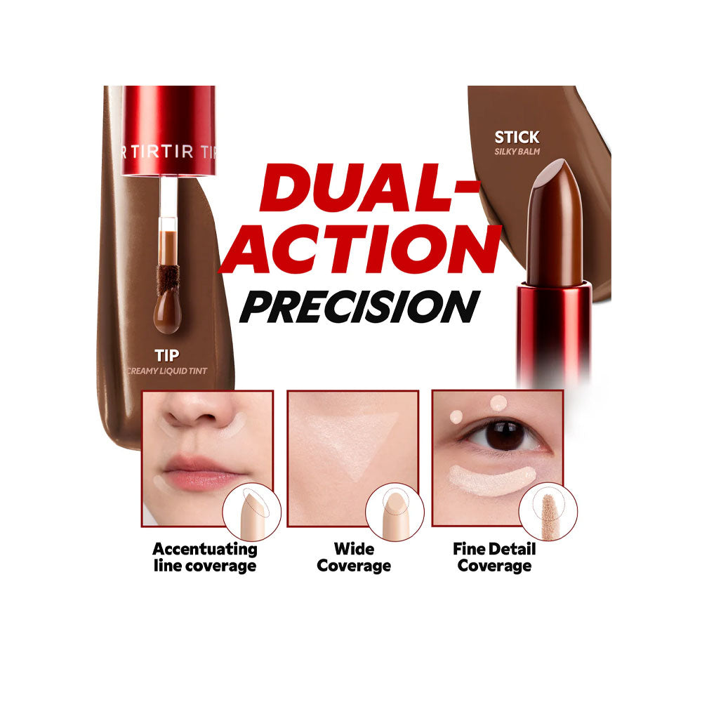 TIRTIR Glide & Hide Blurring Concealer - Peaches&Creme Shop Korean Skincare Malta