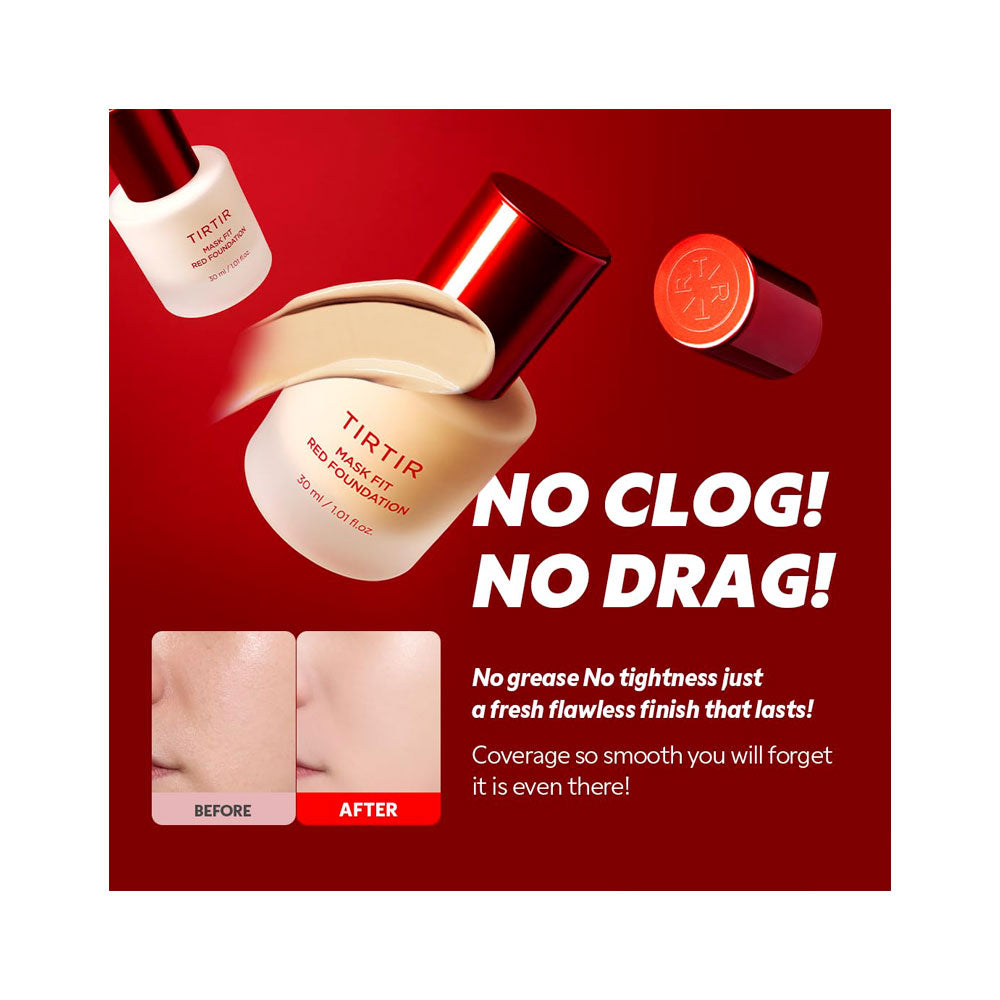 TIRTIR Mask Fit Red Foundation - Peaches&Creme Shop Korean Skincare Malta
