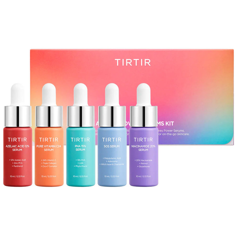 TIRTIR 5 Actives Power Serums Kit - Peaches&Creme Shop Korean Skincare Malta