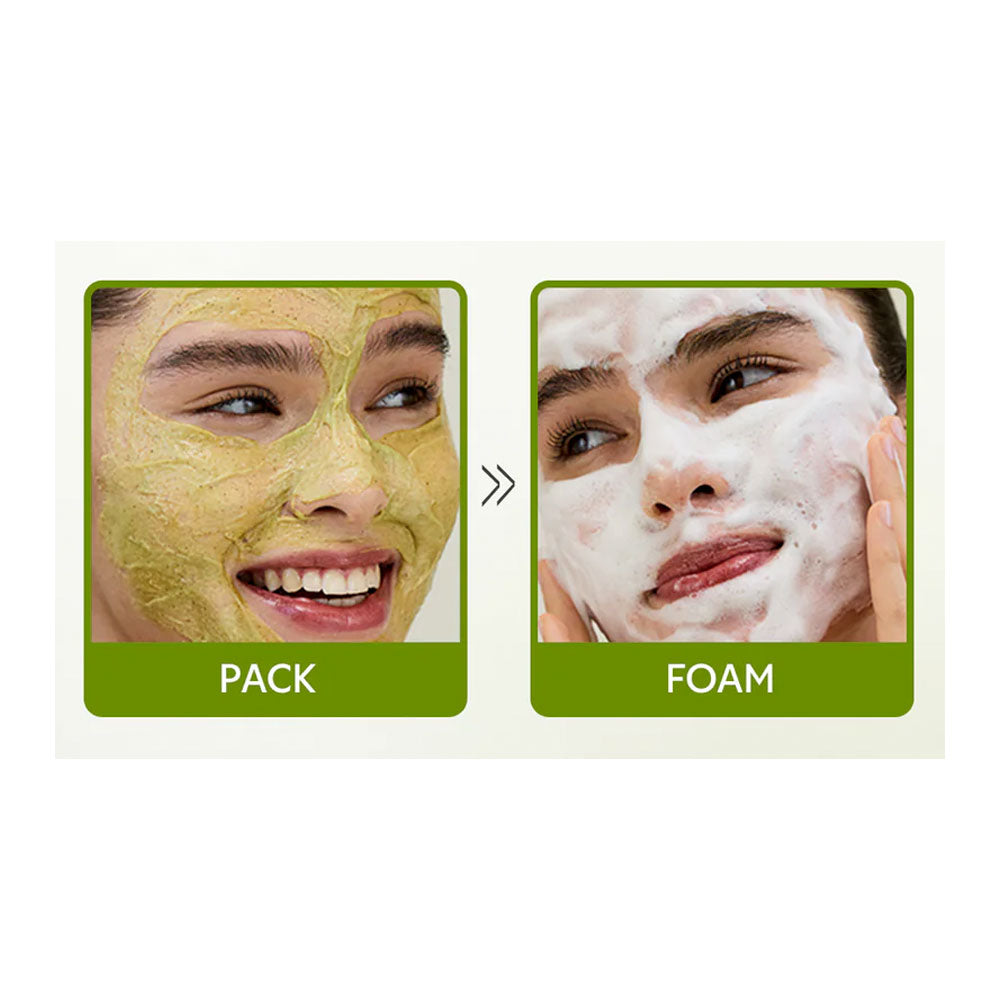 TIRTIR Matcha Pack Cleanser - Peaches&amp;Creme Shop Korean Skincare Malta