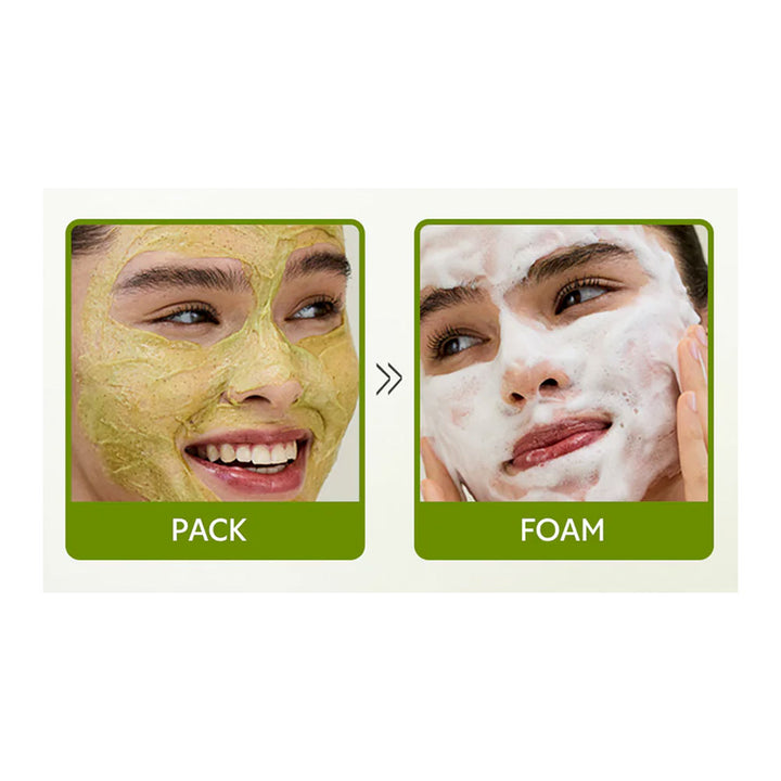 TIRTIR Matcha Pack Cleanser - Peaches&amp;Creme Shop Korean Skincare Malta